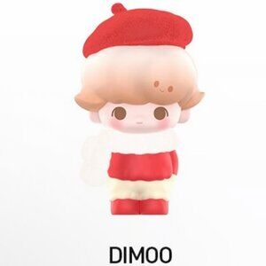 POP MART Pop Bean Fluffy & Cozy - Dimoo Snug Red Beret